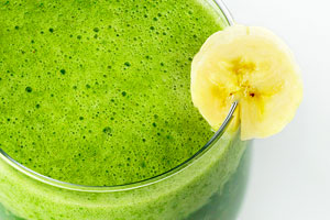 glowing- green smoothie