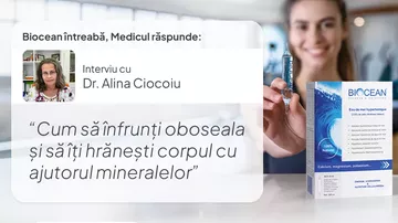 Biocean întreabă, Medicul răspunde: Cum să înfrunți oboseala și să îți hrănești corpul cu ajutorul mineralelor - interviu cu Dr. Alina Ciocoiu