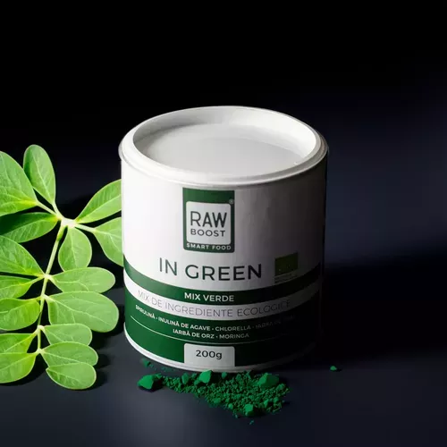 In Green - Mix Verde ECO - Detoxifiant, Alcalinizant, Antibalonare pentru Talie Suplă