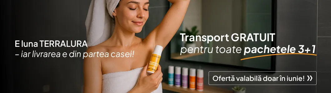 E luna Terralura – iar livrarea e din partea casei!  Cumpără orice pachet Terralura și beneficiezi de Transport Gratuit! Ofertă valabilă doar în iunie! Profită acum! blog
