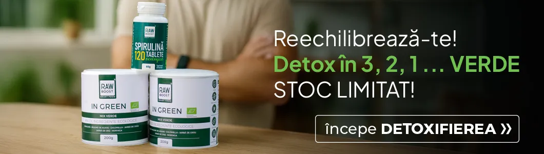 Detox în 3, 2, 1… Verde! Reechilibrează-te. Detox cu pudre verzi! Până la 30% REDUCERE! Descoperă selecția! blog