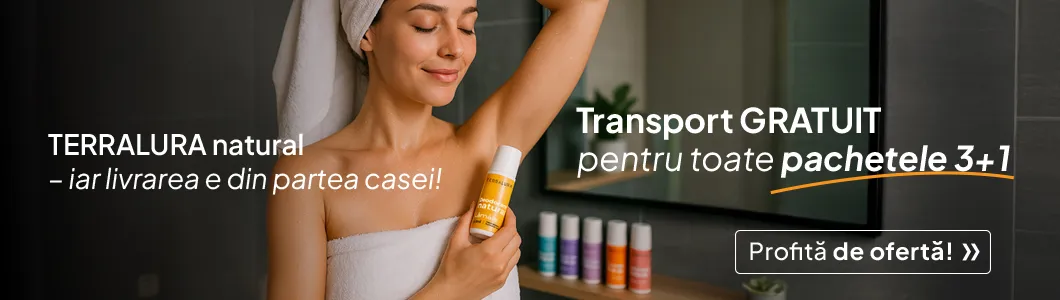 E luna Terralura – iar livrarea e din partea casei!  Cumpără orice pachet Terralura și beneficiezi de Transport Gratuit! Ofertă valabilă doar în iunie! Profită acum! blog