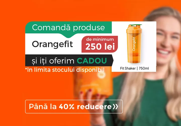 Orangefit - Nutriție inteligentă, rezultate vizibile!  Până la 40% REDUCERE + CADOU!