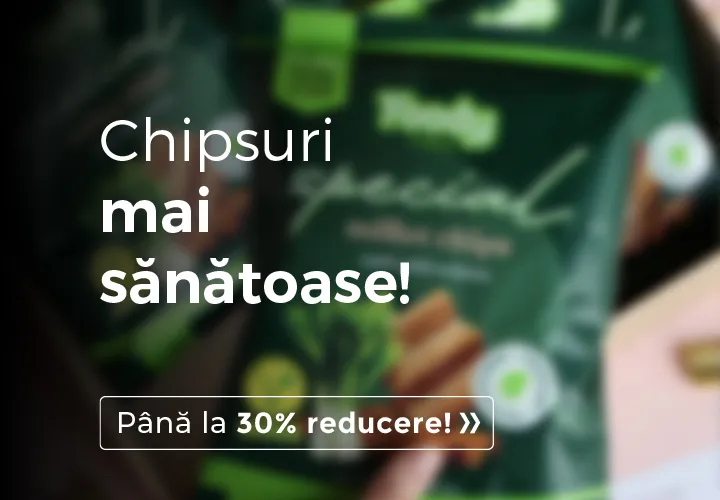 Chipsuri mai sănătoase! Până la 30% REDUCERE Descoperă selecția!
