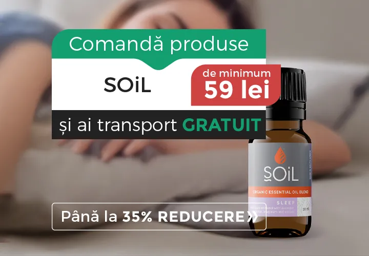 Descoperă uleiurile esenţiale ecologice SOiL! Până la 35% REDUCERE