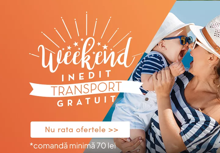 Weekend INEDIT la Viata Verde Viu  Transport GRATUIT  la Comandă minimă 70 lei 