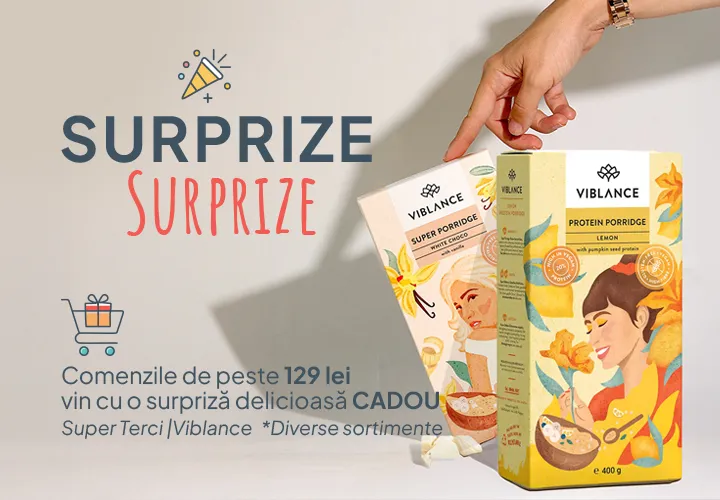 Surprize Surprize! Comenzile de peste 129 lei vin cu o surpriză delicioasă