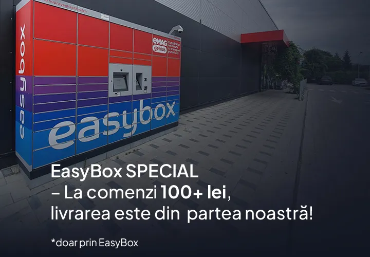 EasyBox SPECIAL – La comenzi 100+ lei, livrarea este din partea noastră! *doar prin EasyBox