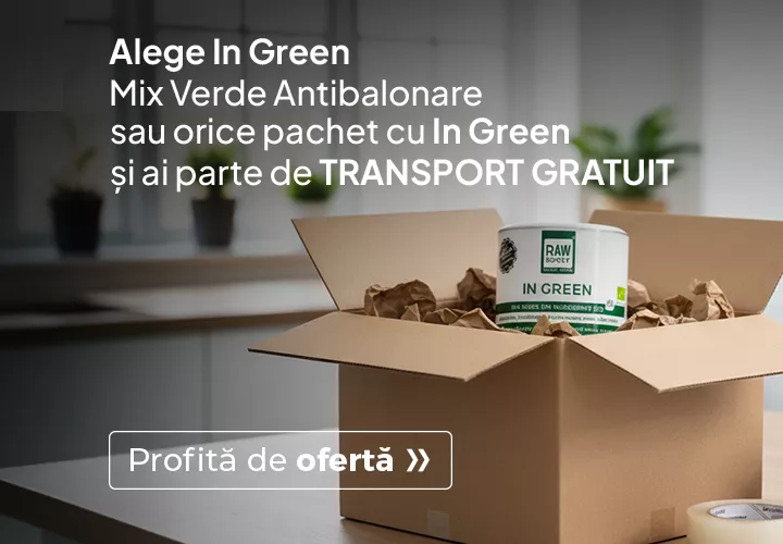 Alege In Green - Mix Verde Antibalonare sau orice pachet cu In Green și ai parte de TRANSPORT GRATUIT 