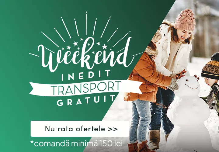 Weekend INEDIT la Viata Verde Viu  Transport GRATUIT  la Comandă minimă 150 lei  16-18 Ianuarie 2026