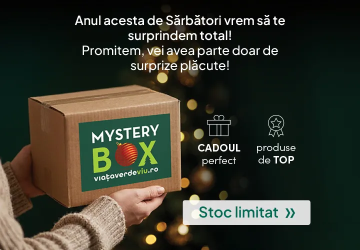 Am lansat o nouă ediție: Mystery Box - Stoc LIMITAT! Fă-ți un cadou sau fă cuiva o surpriză!