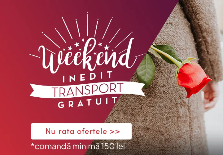Weekend INEDIT la Viata Verde Viu  Transport GRATUIT  la Comandă minimă 150 lei  13-15 februarie