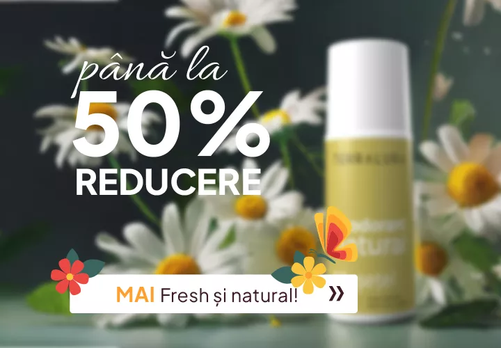 MAI Fresh și natural cu deodorantele TERRALURA cu până la 50% REDUCERE!