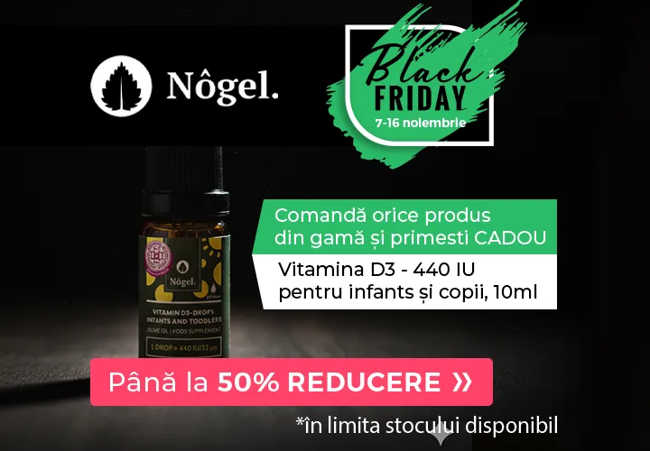 Comandă orice produs din gama Nogel și primești CADOU *În limita stocului disponibil!