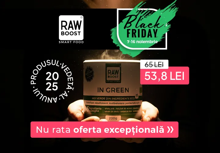 In Green – produsul vedetă al anului 2025! Preț întreg: 65 lei Preț redus: 53.8 lei! Nu rata oferta excepțională!