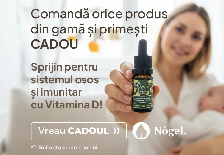 Comandă orice produs din gama Nogel și primești CADOU *În limita stocului disponibil!