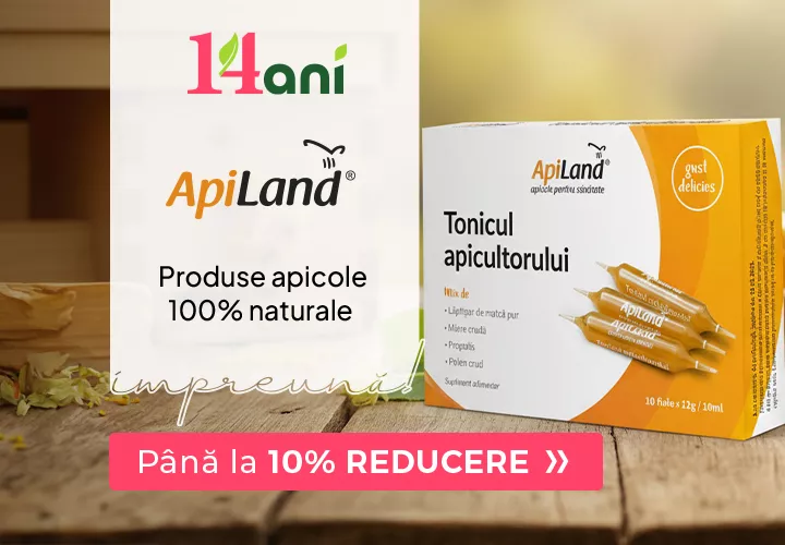Descoperă produsele apicole 100% naturale de la ApiLand! Acum cu 10% REDUCERE!