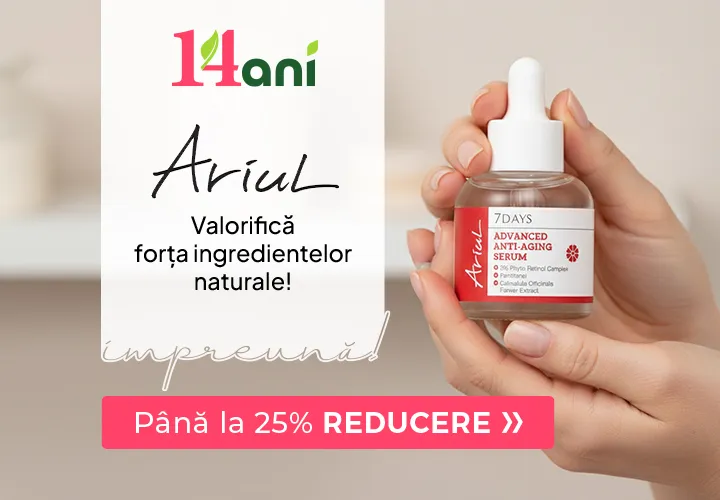Ariul - Valorifică forța ingredientelor naturale! Până la 25% REDUCERE!