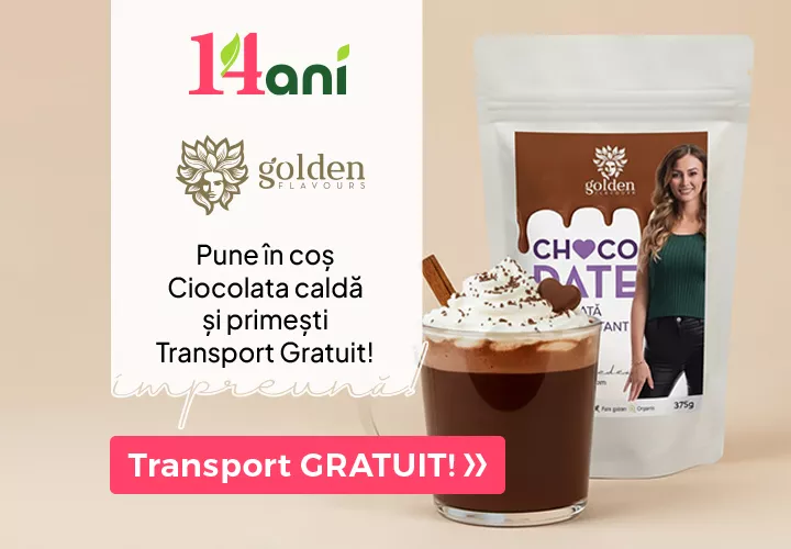 Pune în coș Ciocolata caldă și primești Transport Gratuit!