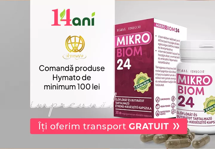Hymato - tehnologia lipozomilor în suplimente alimentare și cosmetice! Comandă produse Hymato de minimum 100 lei și beneficiezi de Transport Gratuit!