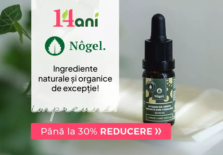 Nogel - Ingrediente naturale organice de excepție! 30% REDUCERE!