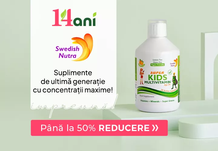Suplimente de ultimă generație cu concentrații maxime! Până la 50% REDUCERE!