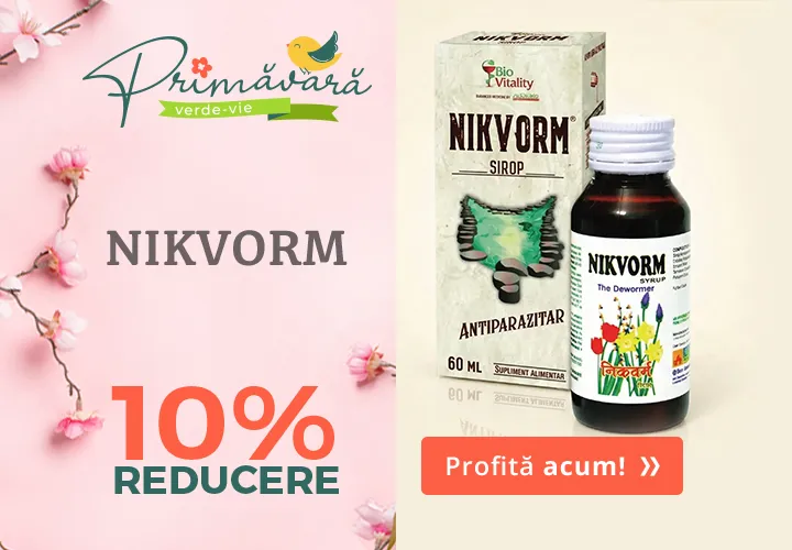 Deparazitare cu produse naturiste!