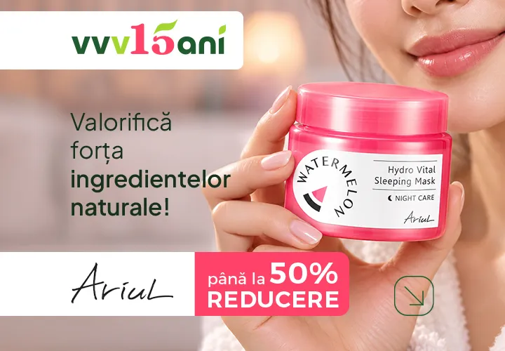 Ariul Protecție și îngrijire tenului afectat de stresul vieții moderne! Până la 50% REDUCERE!