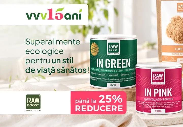 Superalimente ecologice pentru un stil de viaţă sănătos! Până la 25% REDUCERE! 