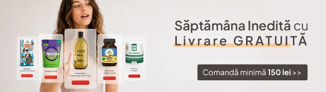 Săptămâna INEDITĂ la Viata Verde Viu cu LIVRARE GRATUITĂ  la Comandă minimă 150 lei! blog