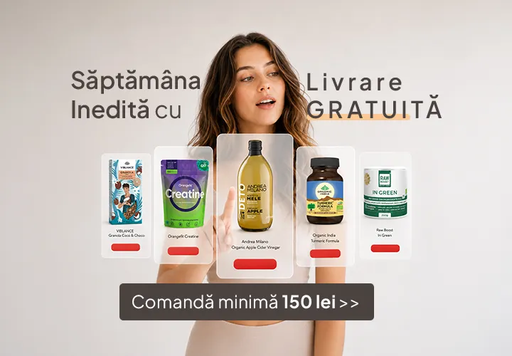 Săptămâna INEDITĂ la Viata Verde Viu cu LIVRARE GRATUITĂ  la Comandă minimă 150 lei!