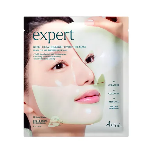 Mască Hidrogel Expert Nano Ceramide și Colagen, Calmare și Hidratare, 41g | Ariul