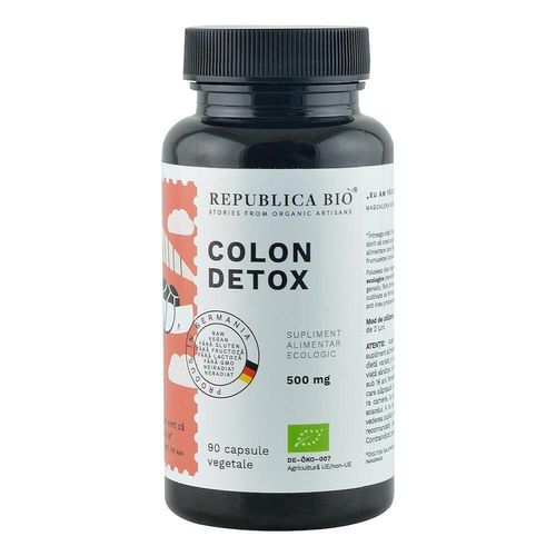 Colon Detox Ecologic, 90 capsule | Republica BIO