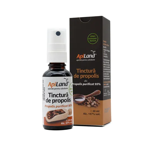 Tinctură de propolis purificat 95% Spray | ApiLand
