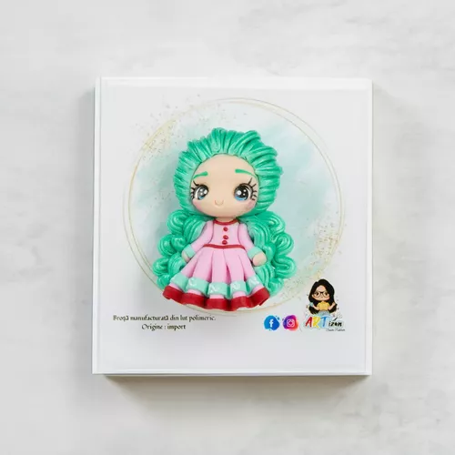 Broșă Prințesa Roua, 5 cm - Alec Blenche