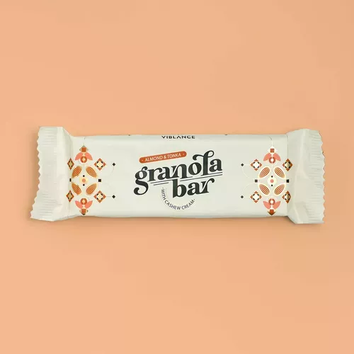 Baton Granola cu Migdale și Tonka, 55g | Viblance