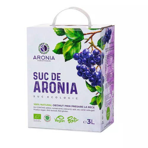 Suc de Aronia 100% Natural ECO, 3L | Aronia Charlottenburg