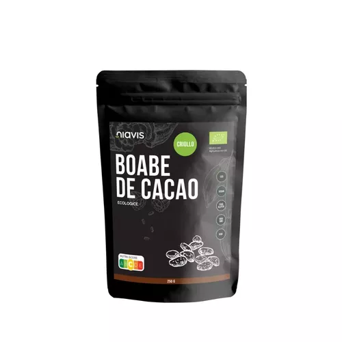 Boabe de Cacao întregi 250g ECO| Niavis