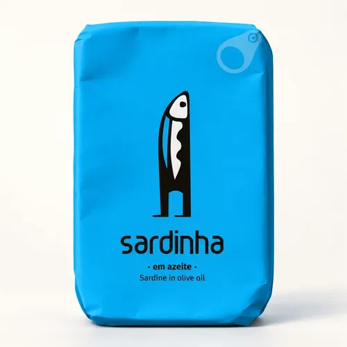 Sardine portugheze în ulei de măsline, 120 g | Sardinha