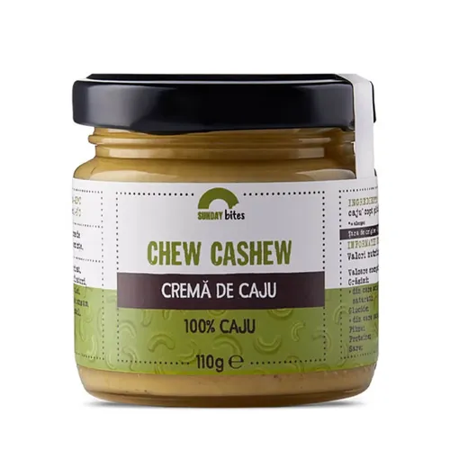 Chew Cashew – Cremă de Caju, 100% naturală | Sunday bites