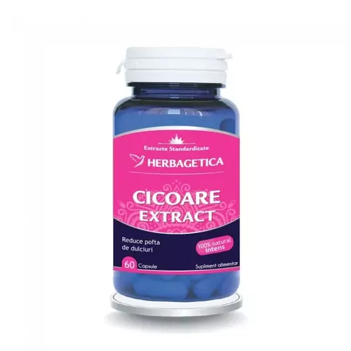 Cicoare Extract, 60 capsule | Herbagetica