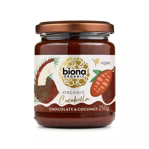 Unt de Cocos cu Ciocolată CocoBella ECO, 250g | Biona
