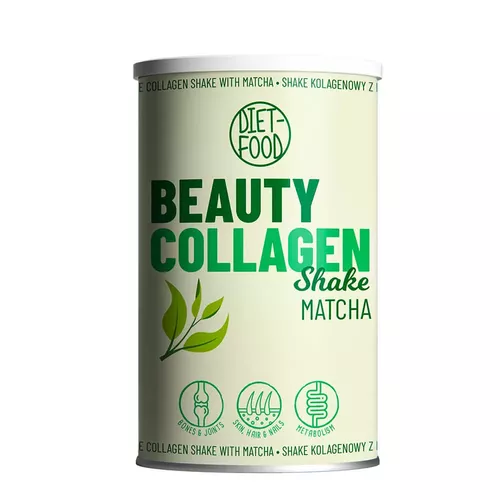 Beauty Colagen Shake cu Matcha, 300g | Diet-Food
