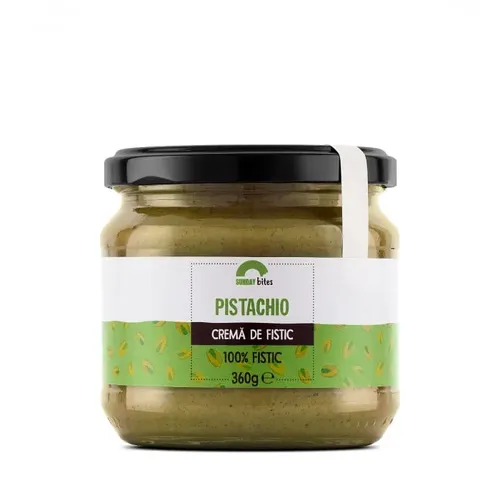 Pistachio – Cremă de Fistic, 100% naturală, 360g | Sunday bites