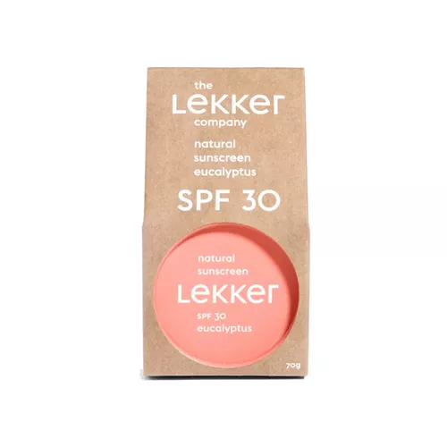 Cremă Naturală cu protecție solară SPF 30, 70g | The Lekker Company