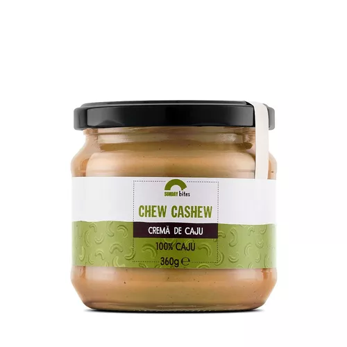 Chew Cashew – Cremă de Caju, 100% naturală, 360g | Sunday bites