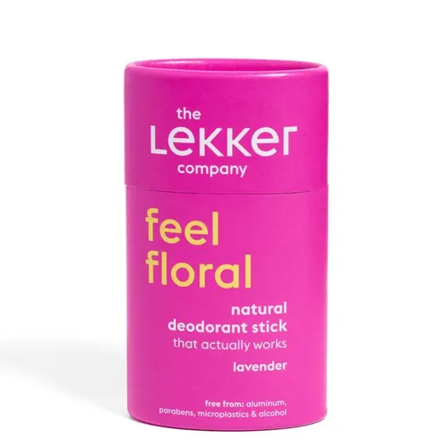 Deodorant Natural Stick Feel Floral cu Lavandă, 40g | The Lekker Company