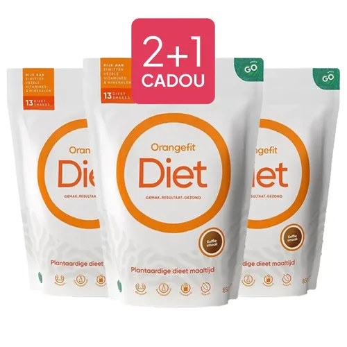 Diet - Pudră pentru Slăbit cu Aromă de Cafea, 850g | Orangefit