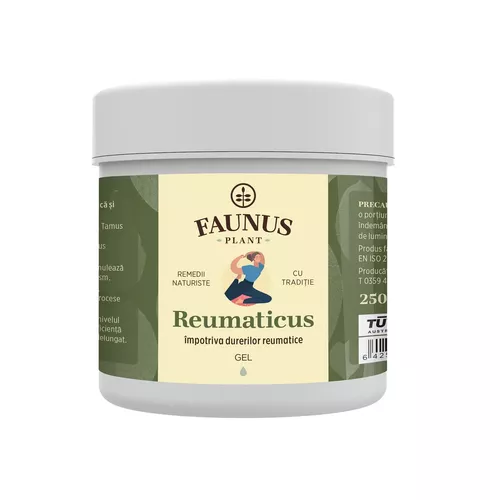 Gel Reumaticus - Împotriva Durerilor Reumatice, 250ml | Faunus Plant