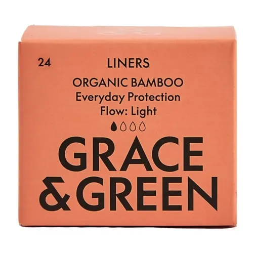 Panty Liners din Bambus Organic, 24 buc | Grace and Green